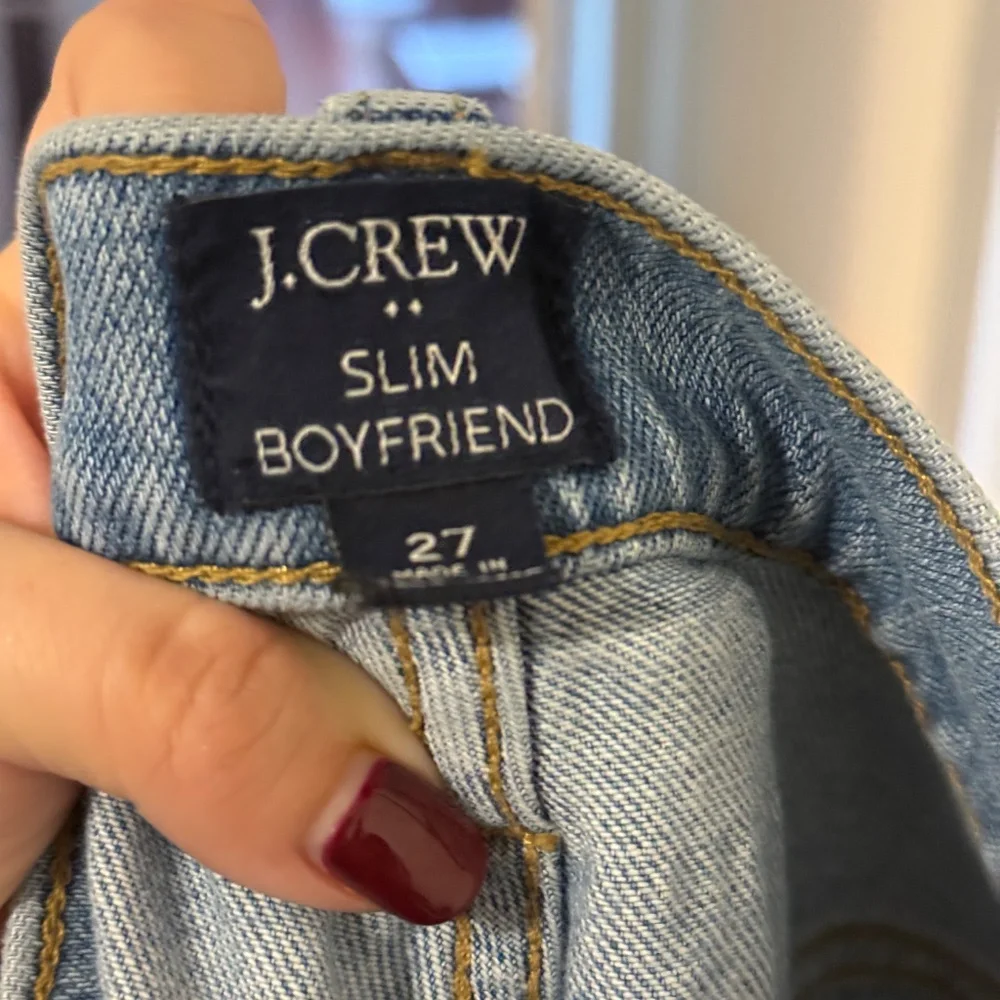 J.Crew slim boyfriend Jeans Size 27 - Picture 2 of 3